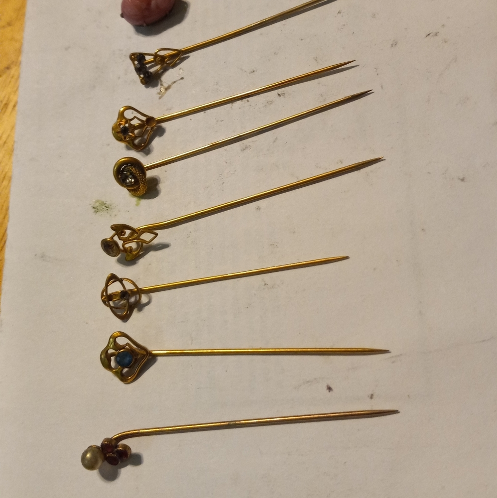 Vintage stick pins